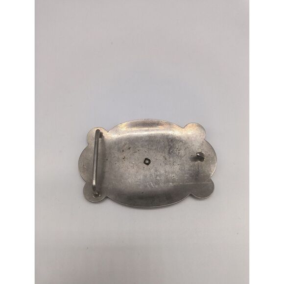 Vintage Men's Cowboy Western Horse Design Belt Buckle - Picture 5 of 6